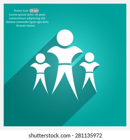 Pictograph of success team