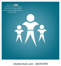 Pictograph of success team
