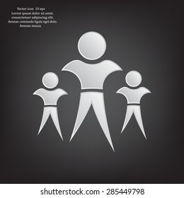 Pictograph of success team