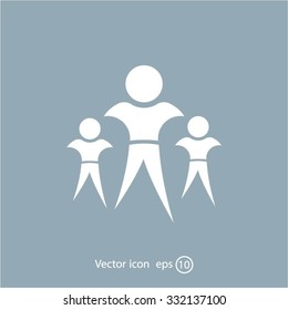 Pictograph of success team