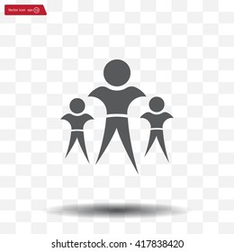 Pictograph of success team