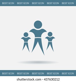 Pictograph of success team