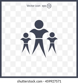 Pictograph of success team