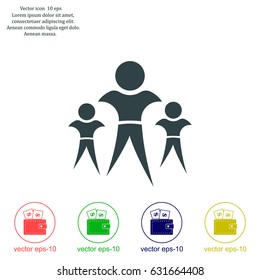 Pictograph of success team