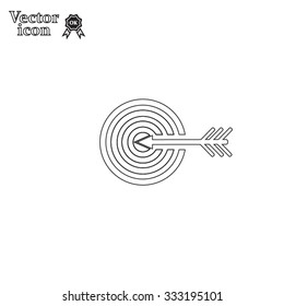 Pictograph of target