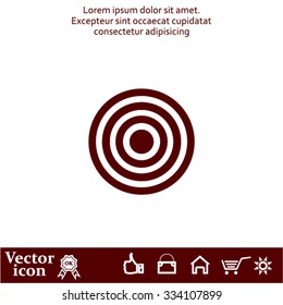 Pictograph of target