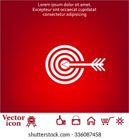 Pictograph of target