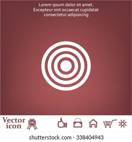 Pictograph of target