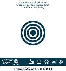 Pictograph of target