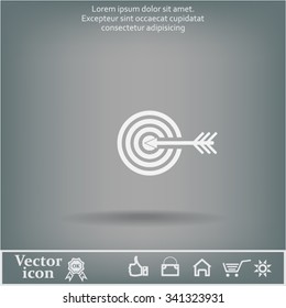 Pictograph of target