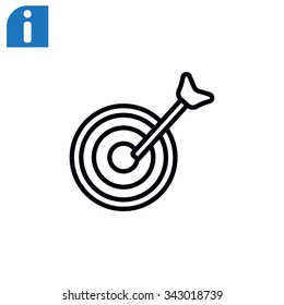Pictograph of target