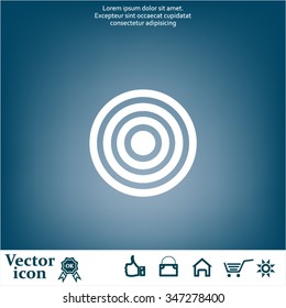 Pictograph of target