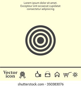 Pictograph of target