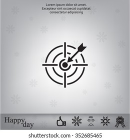Pictograph of target