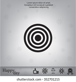 Pictograph of target