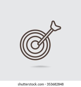 Pictograph of target