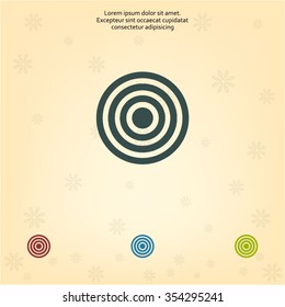 Pictograph of target
