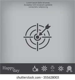 Pictograph of target