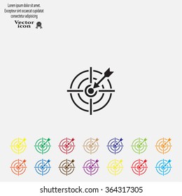 Pictograph of target