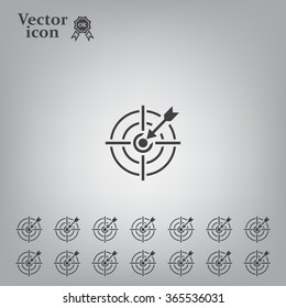 Pictograph of target