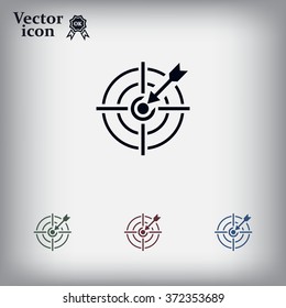 Pictograph of target