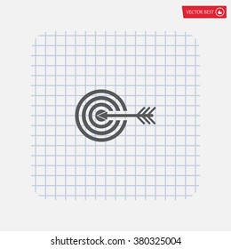 Pictograph of target