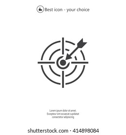 Pictograph of target