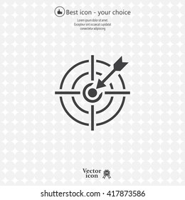 Pictograph of target