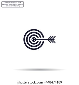 Pictograph of target