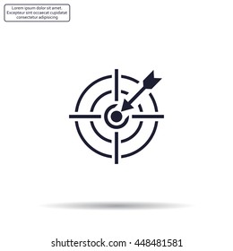 Pictograph of target