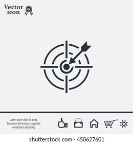 Pictograph of target