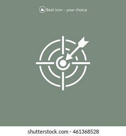 Pictograph of target