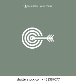 Pictograph of target
