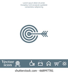 Pictograph of target