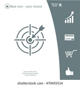 Pictograph of target