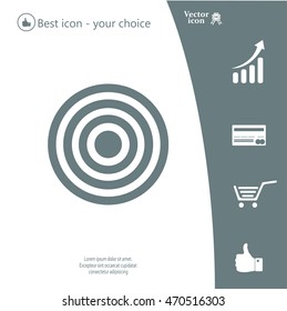 Pictograph of target