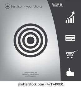 Pictograph of target