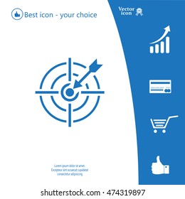 Pictograph of target