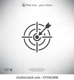 Pictograph of target