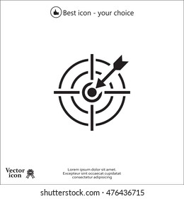 Pictograph of target