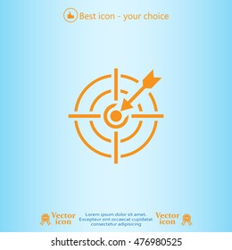 Pictograph of target