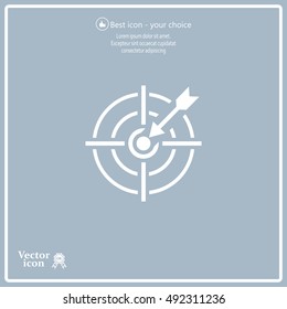 Pictograph of target