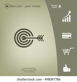 Pictograph of target