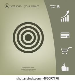 Pictograph of target
