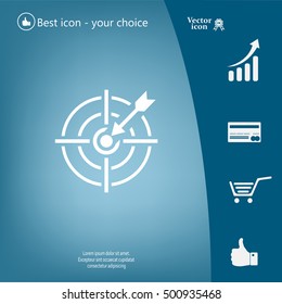 Pictograph of target