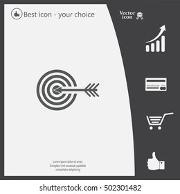 Pictograph of target