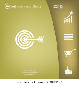 Pictograph of target