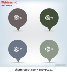 Pictograph of target