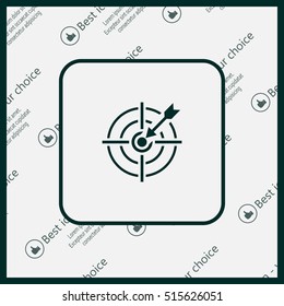 Pictograph of target