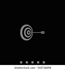 Pictograph of target.